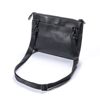 本革/フルグレインレザー スキミング防止機能付き サコッシュ ショルダーバッグ