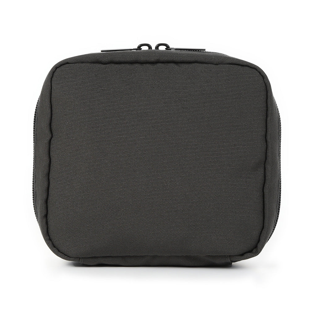 サスティナブル R-PET 撥水抗菌 中身が一目でわかる スクエア メイク 化粧ポーチ