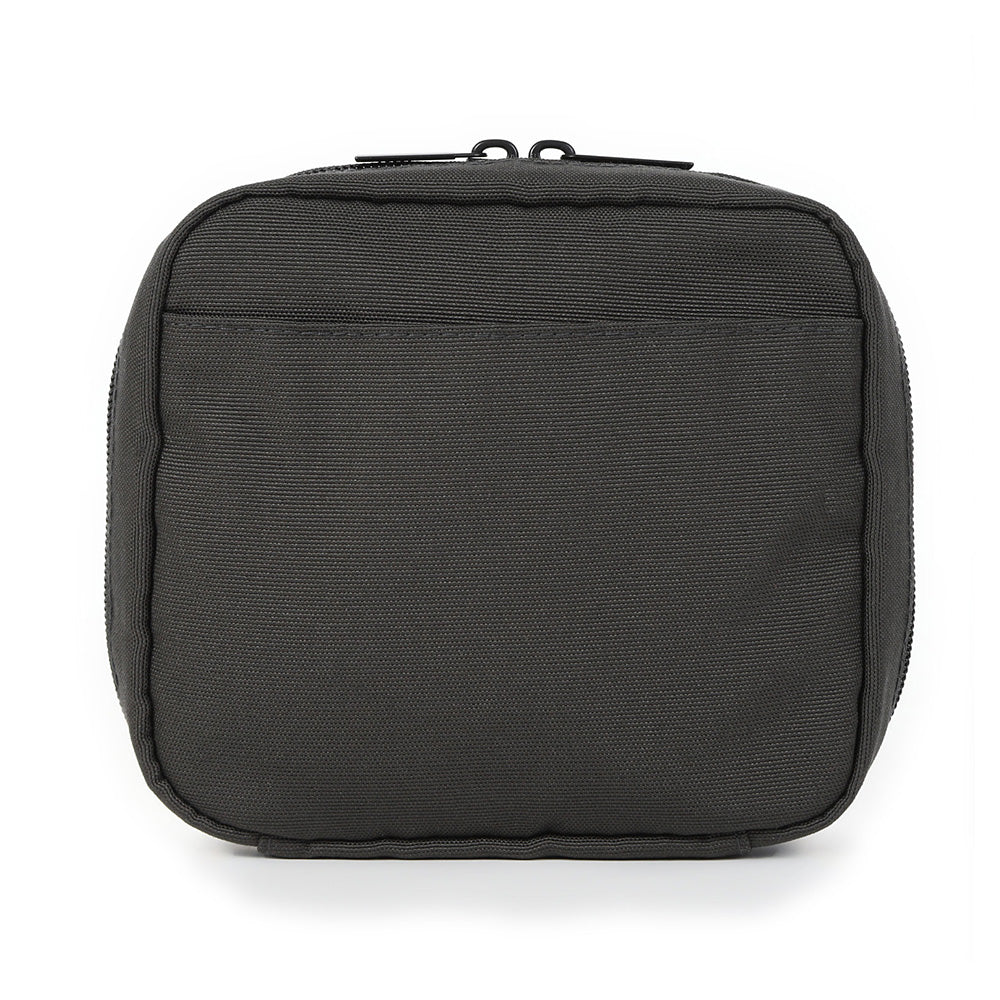 サスティナブル R-PET 撥水抗菌 中身が一目でわかる スクエア メイク 化粧ポーチ