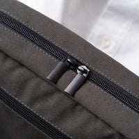 サスティナブル R-PET 撥水抗菌 7ポケット 大容量 スクエア ショルダーバッグ