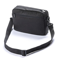 サスティナブル R-PET 撥水抗菌 7ポケット 大容量 スクエア ショルダーバッグ