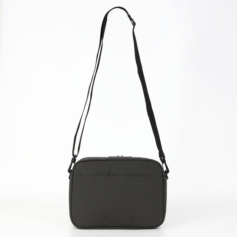 サスティナブル R-PET 撥水抗菌 7ポケット 大容量 スクエア ショルダーバッグ
