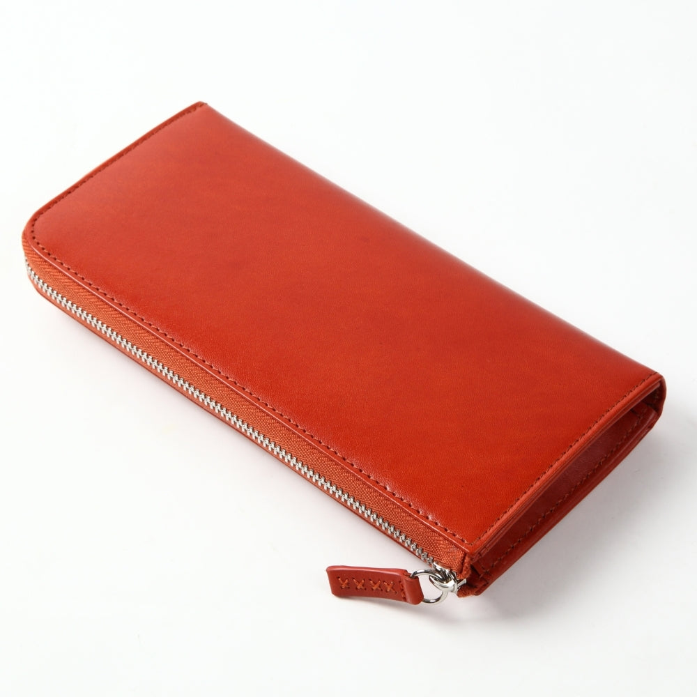 L字ファスナー スキミング防止機能付き 本革 長財布